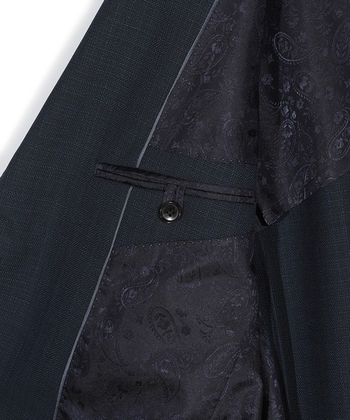 MEN'S BIGI(メンズビギ)の「ミックスヤーン/ホップサックテーラードジャケット(テーラードジャケット・メンズ・ネイビー/ダークネイビー/ブラウン/グリーン・02/04/03/01)」の15枚目の写真