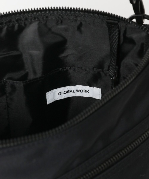 GLOBAL WORK（グローバルワーク）の「撥水スマらくサコッシュ/325977（ショルダーバッグ・メンズ・ブラック/アイボリー/オレンジ/グレー・ONE SIZE）」の10枚目の写真