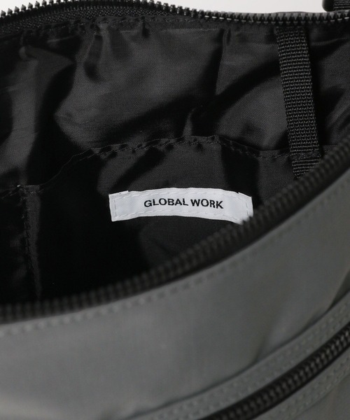 GLOBAL WORK（グローバルワーク）の「撥水スマらくサコッシュ/325977（ショルダーバッグ・メンズ・ブラック/アイボリー/オレンジ/グレー・ONE SIZE）」の12枚目の写真