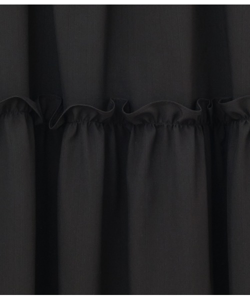 PEACH JOHN（ピーチジョン）の「オフショルフリルワンピ（ワンピース・レディース・ベージュ/ホワイト/ブラック・ONE SIZE）」の18枚目の写真