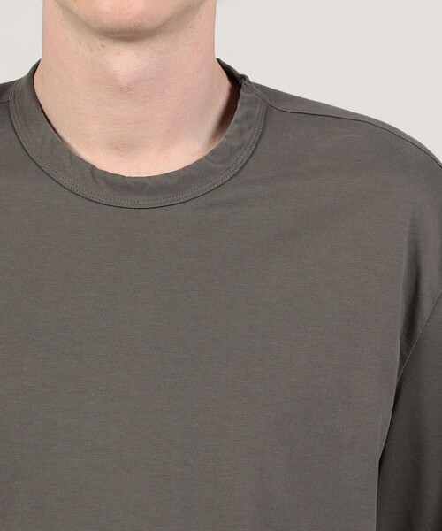 JAMES PERSE(ジェームスパース)の「ヘビーリュクスジャージー クルーネックTシャツ MLOJ3739(Tシャツ/カットソー・メンズ・ダークグリーン・1)」の5枚目の写真