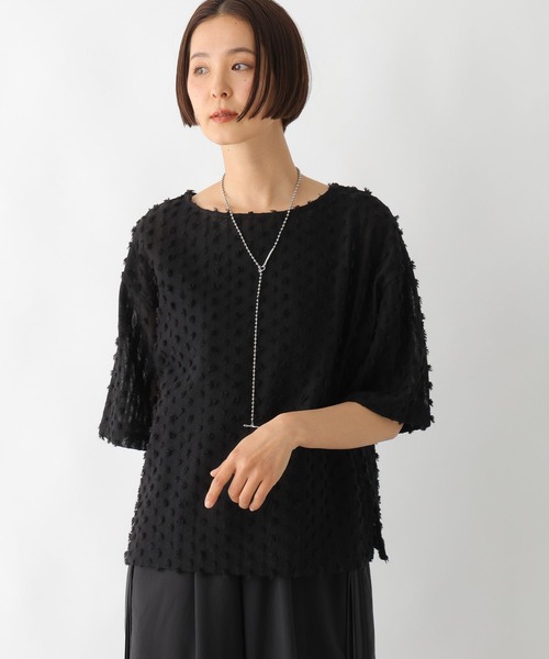 LEPSIM レプシィム 5分袖シャツ ケミカルインディゴ84 新品 LEPSIM｜BIGデニム5分袖シャツチュニック | Rakuten Fashion