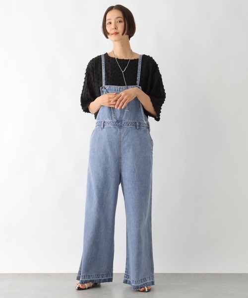 LEPSIM(レプシィム)の「フリンジカット5分袖プルオーバー 290954(Tシャツ/カットソー・レディース・ブラック/アイボリー・FREE)」の14枚目の写真