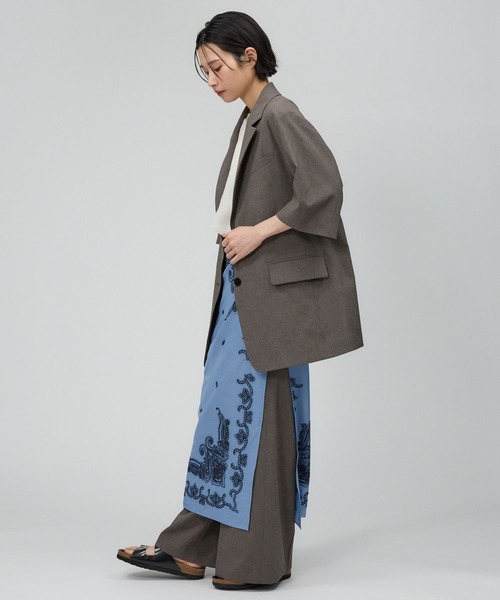 BABYLONE(バビロン)の「リネンライクパンツ(その他パンツ・レディース・ベージュ/グレー・38inch/36inch)」の17枚目の写真