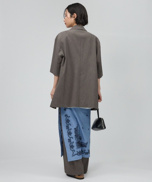 BABYLONE(バビロン)の「リネンライクパンツ(その他パンツ・レディース・ベージュ/グレー・38inch/36inch)」の18枚目の写真