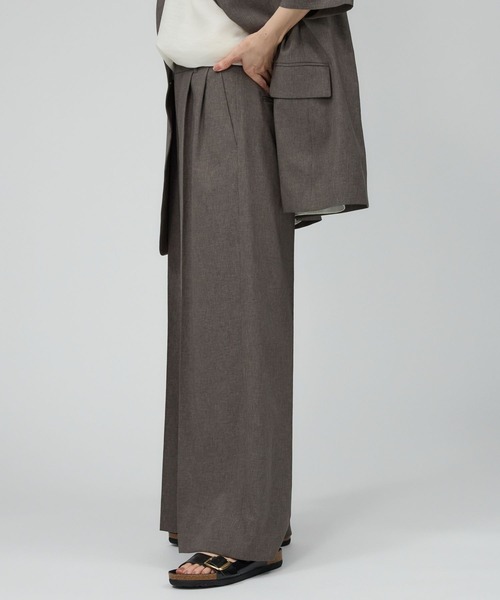 BABYLONE(バビロン)の「リネンライクパンツ(その他パンツ・レディース・ベージュ/グレー・38inch/36inch)」の14枚目の写真