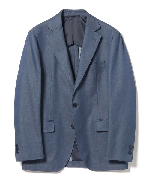BEAMS HEART（ビームスハート）の「ストレッチデニム 2ボタン ジャケット 25AW（セットアップ対応）（テーラードジャケット・メンズ・インディゴブルー/ブルー系その他3・SMALL/MEDIUM/LARGE/X-LARGE）」の20枚目の写真