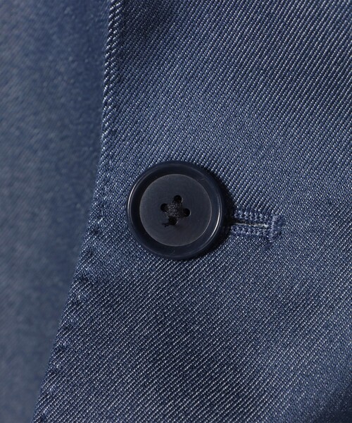 BEAMS HEART（ビームスハート）の「ストレッチデニム 2ボタン ジャケット 25AW（セットアップ対応）（テーラードジャケット・メンズ・インディゴブルー/ブルー系その他3・SMALL/MEDIUM/LARGE/X-LARGE）」の15枚目の写真
