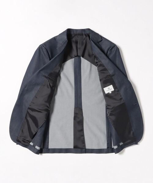 BEAMS HEART（ビームスハート）の「ストレッチデニム 2ボタン ジャケット 25AW（セットアップ対応）（テーラードジャケット・メンズ・インディゴブルー/ブルー系その他3・SMALL/MEDIUM/LARGE/X-LARGE）」の13枚目の写真