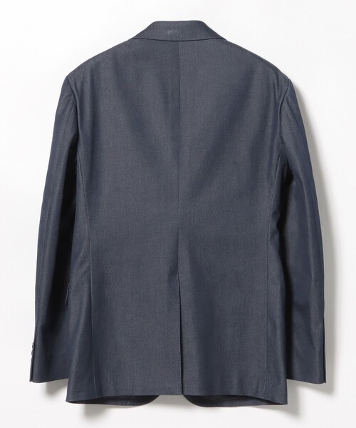 BEAMS HEART（ビームスハート）の「ストレッチデニム 2ボタン ジャケット 25AW（セットアップ対応）（テーラードジャケット・メンズ・インディゴブルー/ブルー系その他3・SMALL/MEDIUM/LARGE/X-LARGE）」の12枚目の写真