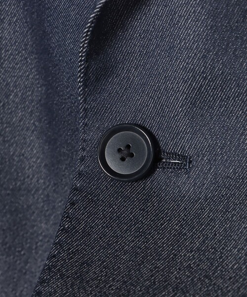 BEAMS HEART（ビームスハート）の「ストレッチデニム 2ボタン ジャケット 25AW（セットアップ対応）（テーラードジャケット・メンズ・インディゴブルー/ブルー系その他3・SMALL/MEDIUM/LARGE/X-LARGE）」の4枚目の写真