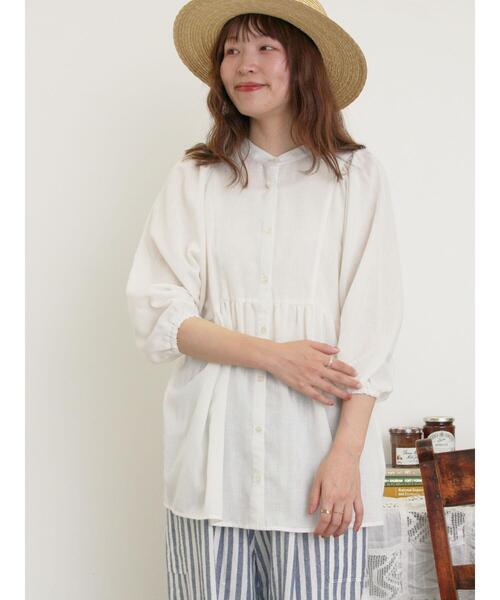 新品　サマンサモスモス　2点 楽天市場】【SALE／30%OFF】ピンタック前開きチュニック Samansa