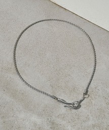 GOLDY（ゴールディ）の「【金属アレルギー軽減】フック × ロープ チェーン ステンレス ネックレス（ネックレス）」