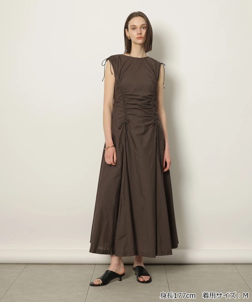 CADUNE(カデュネ)の「エアードロストワンピース(ワンピース・レディース・ブラック/ブラウン/オレンジ・36/38)」の2枚目の写真