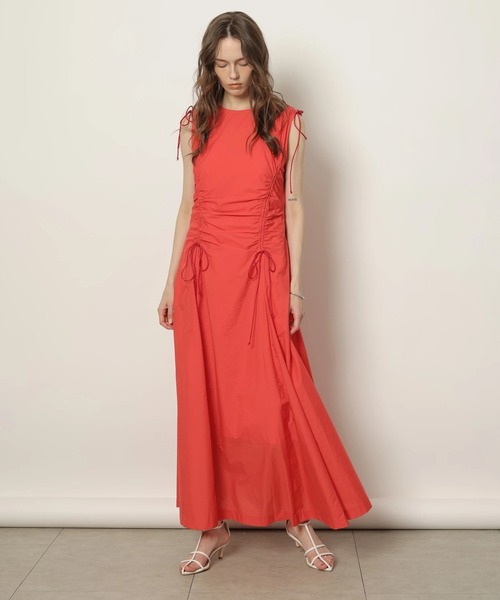 CADUNE(カデュネ)の「エアードロストワンピース(ワンピース・レディース・ブラック/ブラウン/オレンジ・36/38)」の3枚目の写真