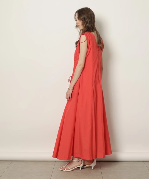 CADUNE(カデュネ)の「エアードロストワンピース(ワンピース・レディース・ブラック/ブラウン/オレンジ・36/38)」の4枚目の写真