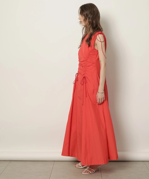 CADUNE(カデュネ)の「エアードロストワンピース(ワンピース・レディース・ブラック/ブラウン/オレンジ・36/38)」の5枚目の写真