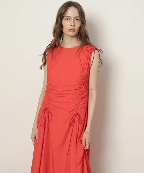 CADUNE(カデュネ)の「エアードロストワンピース(ワンピース・レディース・ブラック/ブラウン/オレンジ・36/38)」の7枚目の写真