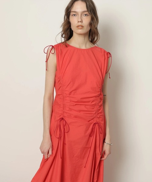 CADUNE(カデュネ)の「エアードロストワンピース(ワンピース・レディース・ブラック/ブラウン/オレンジ・36/38)」の8枚目の写真