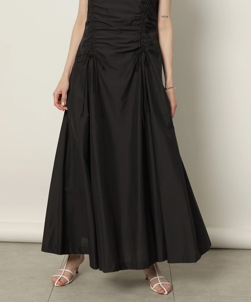 CADUNE(カデュネ)の「エアードロストワンピース(ワンピース・レディース・ブラック/ブラウン/オレンジ・36/38)」の14枚目の写真