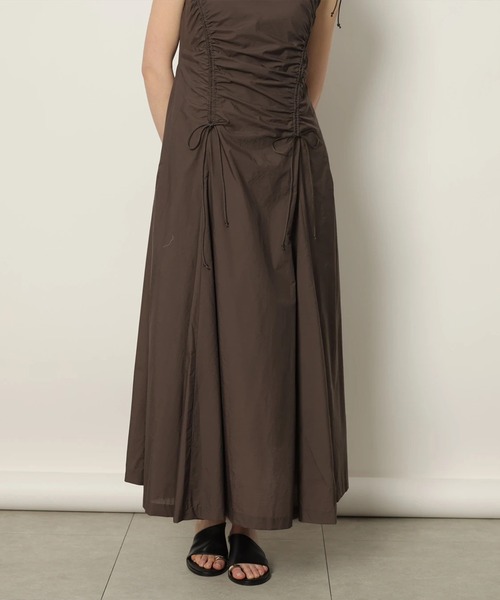 CADUNE(カデュネ)の「エアードロストワンピース(ワンピース・レディース・ブラック/ブラウン/オレンジ・36/38)」の19枚目の写真