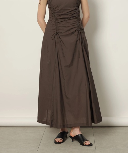 CADUNE(カデュネ)の「エアードロストワンピース(ワンピース・レディース・ブラック/ブラウン/オレンジ・36/38)」の20枚目の写真