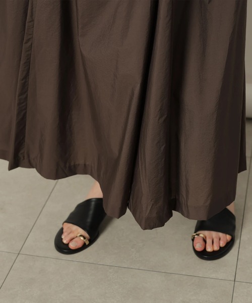 CADUNE(カデュネ)の「エアードロストワンピース(ワンピース・レディース・ブラック/ブラウン/オレンジ・36/38)」の21枚目の写真