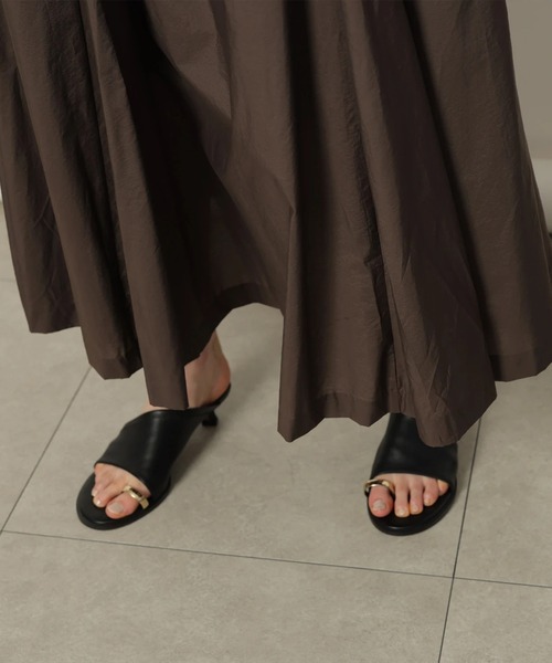 CADUNE(カデュネ)の「エアードロストワンピース(ワンピース・レディース・ブラック/ブラウン/オレンジ・36/38)」の22枚目の写真