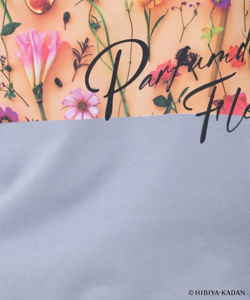 31 Sons de mode(トランテアン ソン ドゥ モード)の「2025春夏新作 【HIBIYA-KADANコラボ】フラワープリントTEE(Tシャツ/カットソー・レディース・ブラック/サックスブルー/オフホワイト・フリ-)」の22枚目の写真