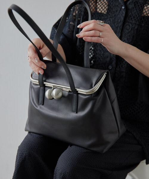 kawa-kawa(カワカワ)】NO1507kuchiganeトートバッグL（トートバッグ