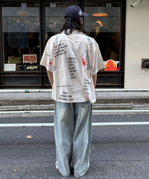 CIAOPANIC(チャオパニック)の「ハンドクラフトショートスリーブシャツ(シャツ/ブラウス・レディース・ブラック/ホワイト・FREE)」の11枚目の写真