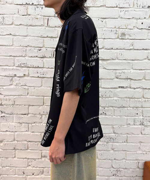 CIAOPANIC(チャオパニック)の「ハンドクラフトショートスリーブシャツ(シャツ/ブラウス・レディース・ブラック/ホワイト・FREE)」の18枚目の写真