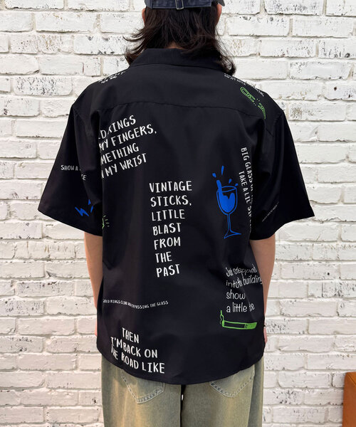 CIAOPANIC(チャオパニック)の「ハンドクラフトショートスリーブシャツ(シャツ/ブラウス・レディース・ブラック/ホワイト・FREE)」の19枚目の写真