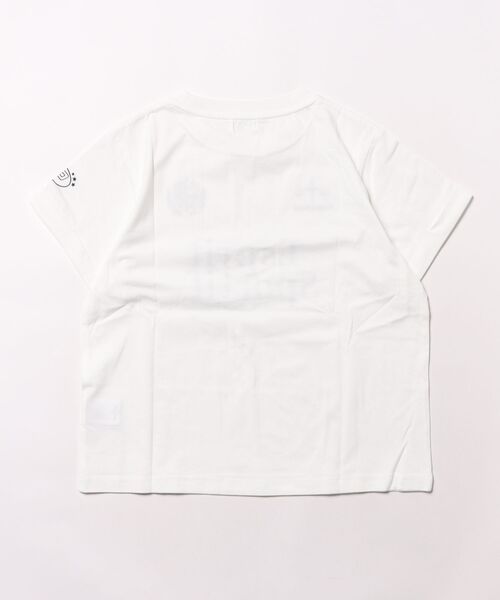 trois lapins kp（トロワラパンケーピー）の「コンフォートクール天竺半袖Ｔシャツ（Tシャツ/カットソー・キッズ・オフホワイト/ブラック・150cm/160cm/140cm）」の3枚目の写真