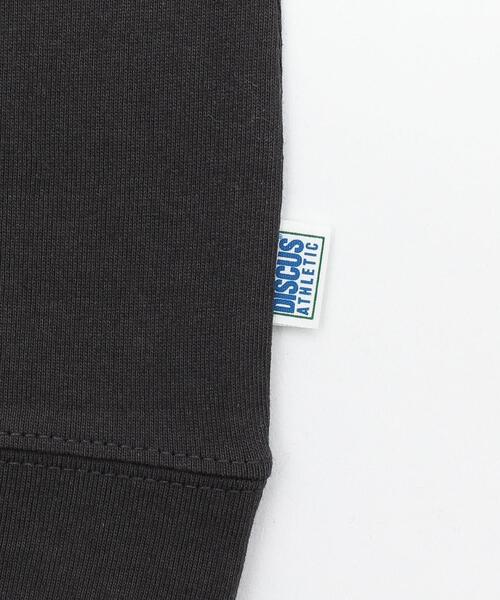 DISCUS（ディスカス）の「∴WEGO/【25年春夏新作】DISCUS ルーズカレッジロゴT（Tシャツ/カットソー・メンズ・ブルー系その他/スミクロ/ホワイト/グリーン/レッド/ブラック・LARGE/MEDIUM）」の9枚目の写真