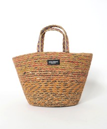 Jines（ジネス）の「ミックスバスケットトートBAG【SONIA BENGAL/ソニアベンガル】（かごバッグ）」