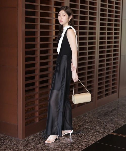 Rirandture(リランドチュール)の「ハイネックリボンニット(ニット/セーター・レディース・ブラック系その他/ベージュ系その他・2)」の9枚目の写真