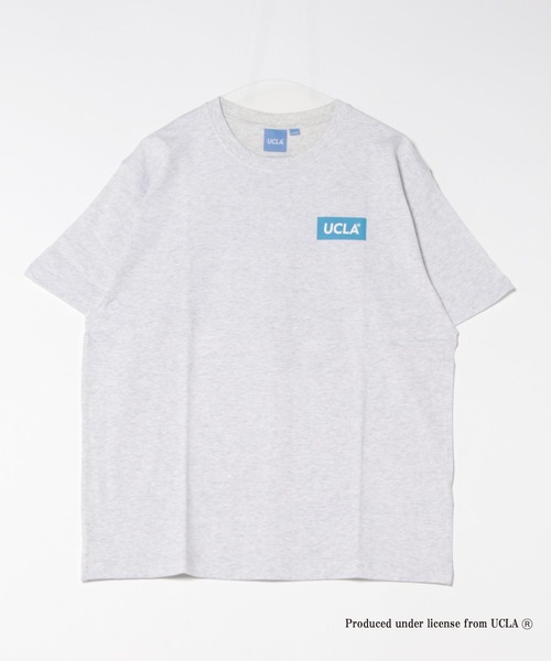 UCLA(ユーシーエルエー)の「【UCLA】バックプリントショートスリーブTEE ショートスリーブT 半袖Tシャツ(Tシャツ/カットソー・メンズ・ホワイト系1/ホワイト/ネイビー・2/3)」の3枚目の写真