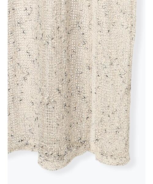 Lugnoncure(ルノンキュール)の「メッシュニットワンピース《2025summer catalog item》(ワンピース・レディース・オフホワイト/ベージュ/ブラック・F)」の20枚目の写真