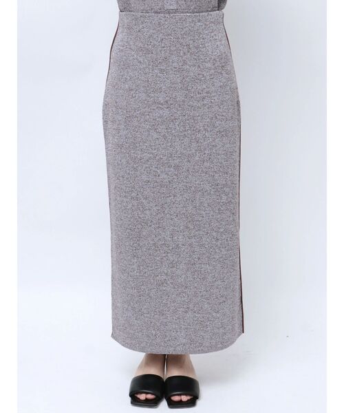 LAGUNAMOON（ラグナムーン）の「ポロニットプル×スカートセットアップ（ワンピース・レディース・ブラック/ブラウン/ボルドー・SMALL/MEDIUM）」の17枚目の写真