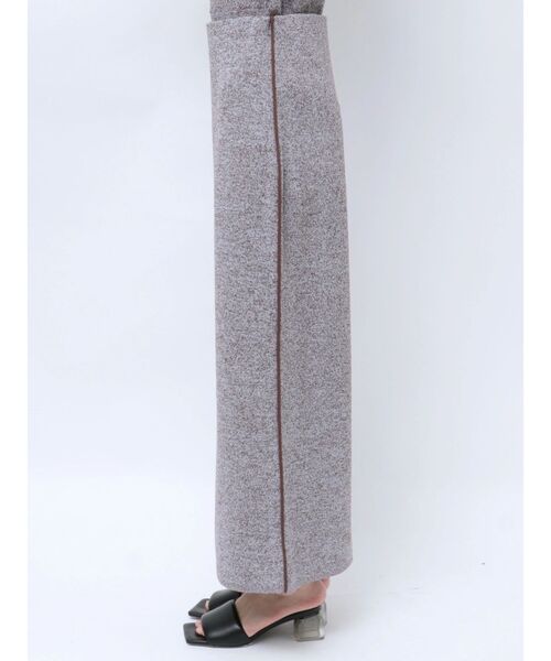 LAGUNAMOON（ラグナムーン）の「ポロニットプル×スカートセットアップ（ワンピース・レディース・ブラック/ブラウン/ボルドー・SMALL/MEDIUM）」の16枚目の写真