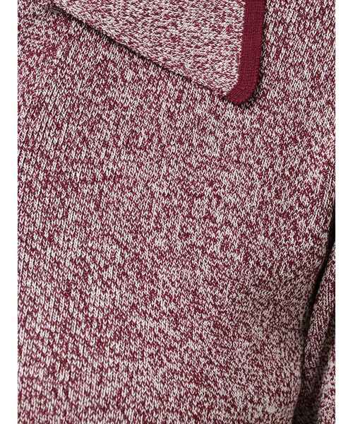 LAGUNAMOON（ラグナムーン）の「ポロニットプル×スカートセットアップ（ワンピース・レディース・ブラック/ブラウン/ボルドー・SMALL/MEDIUM）」の8枚目の写真