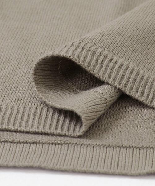 URBAN RESEARCH Sonny Label（アーバンリサーチサニーレーベル）の「『接触冷感』クールミストフレンチニットカーディガン（カーディガン/ボレロ・レディース・ブラック/グレー系その他/ライトカーキ・FREE）」の20枚目の写真