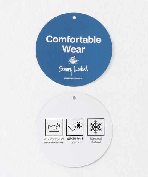 URBAN RESEARCH Sonny Label（アーバンリサーチサニーレーベル）の「『接触冷感』クールミストフレンチニットカーディガン（カーディガン/ボレロ・レディース・ブラック/グレー系その他/ライトカーキ・FREE）」の4枚目の写真