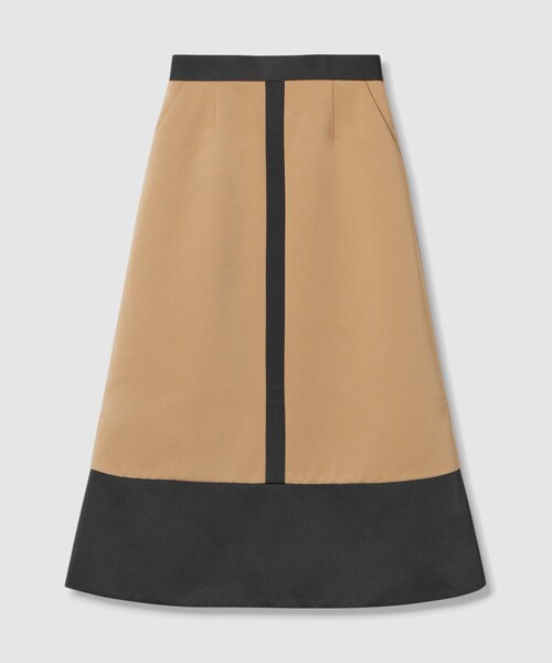 セール】【LOULOU WILLOUGHBY】バイカラーフレアスカート（スカート