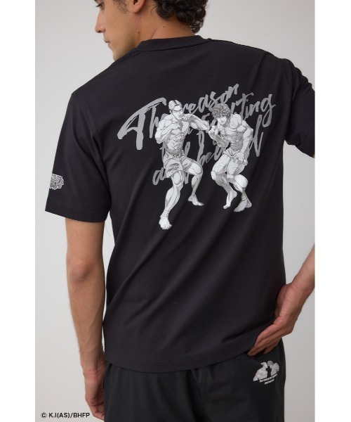 AZUL by moussy（アズールバイマウジー）の「【BREAKINGDOWN×範馬刃牙×AZUL】コラボV/NTシャツ（Tシャツ/カットソー・メンズ・ホワイト/ブラック・MEDIUM/LARGE）」の2枚目の写真