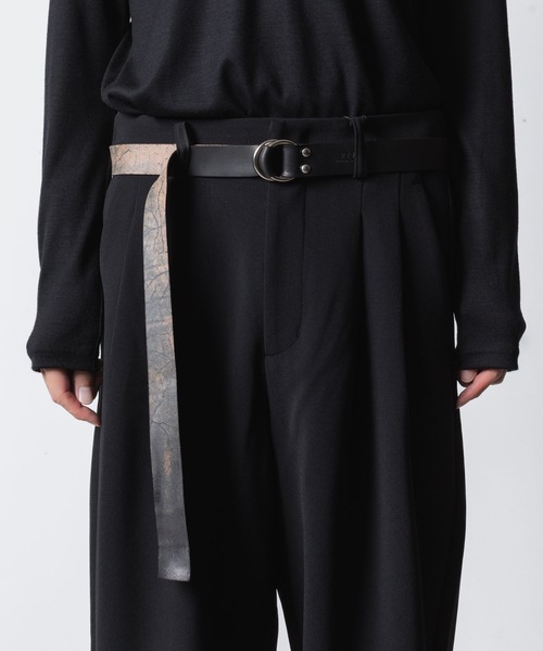 GUIDI グイディ レザー ロングベルト ダブルリングベルト GUIDI グイディ レザー ロングベルト ダブルリングベルト 楽天