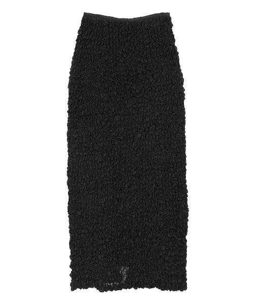 CLANE SHIRRING STRAIGHT SKIRT 18109-6092（スカート）｜CLANE