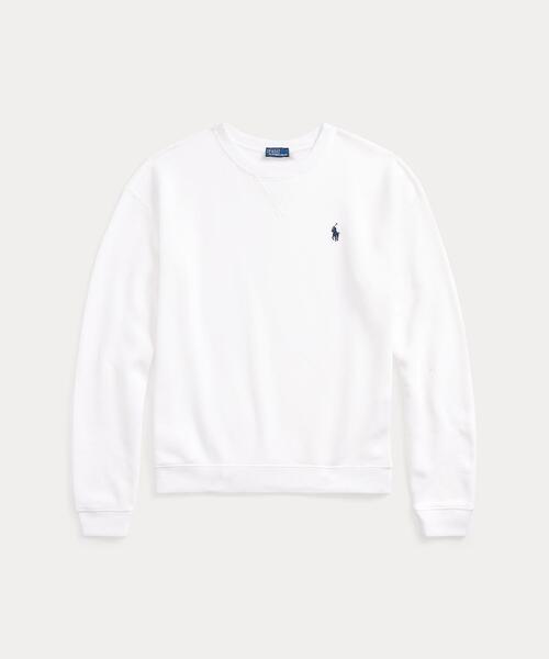 フリース クルーネック プルオーバー（スウェット）｜POLO RALPH