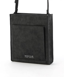NICOLE CLUB FOR MEN | スクエアショルダーミニバッグ(ショルダーバッグ)